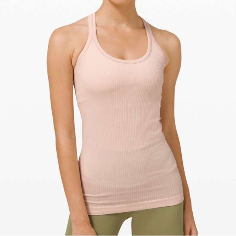 Lululemon Ebb to Street Tank pink size 6